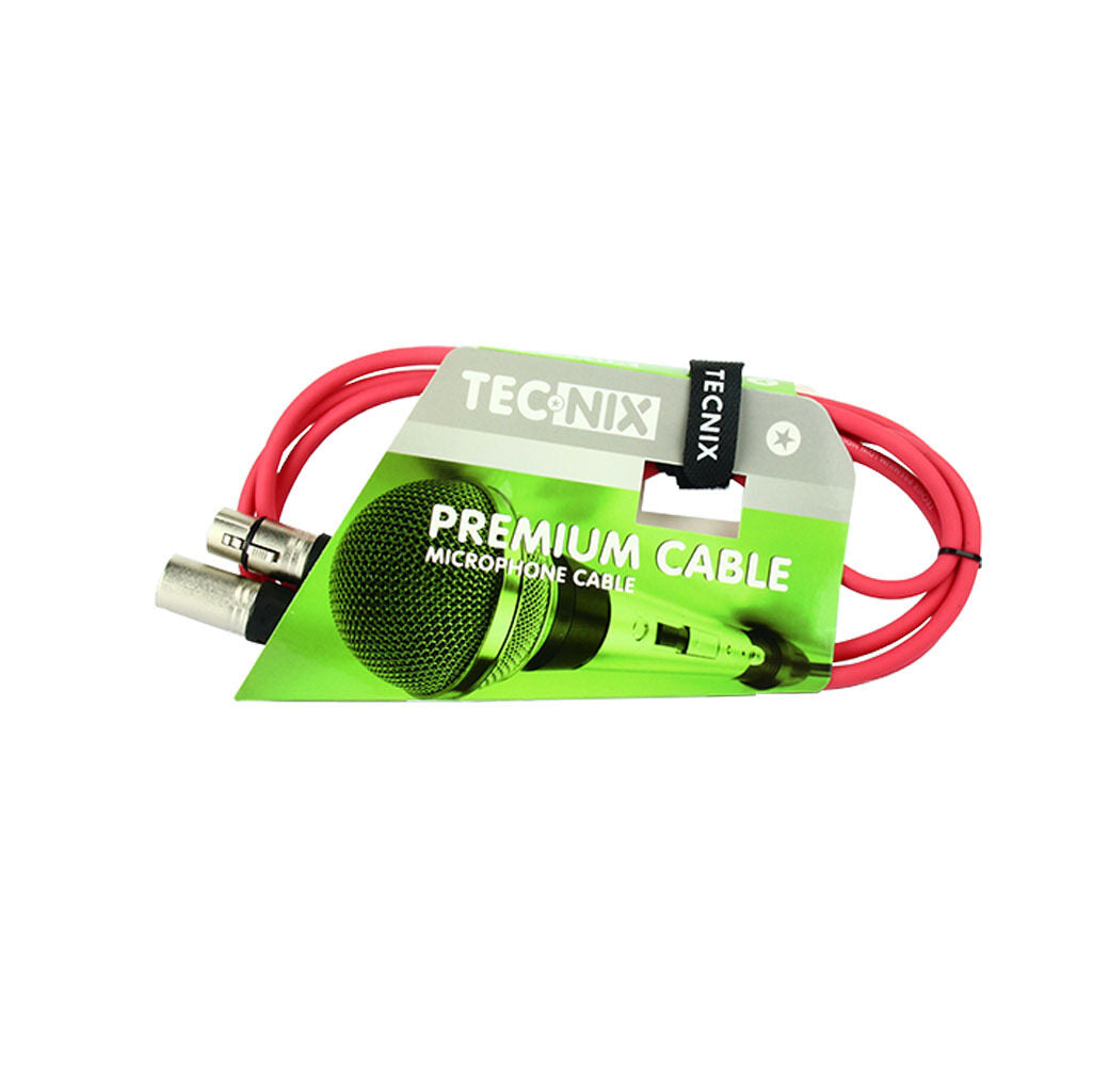Tecnix XLR - XLR Mic Cable TMC-2M-RED