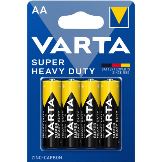 Varta Superlife AA- R6 Battery (4Pack)