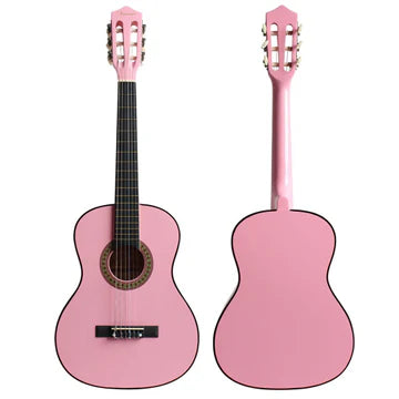 Vizuela Classical Guitar 30" 1/4 Size VC1/4-PINK