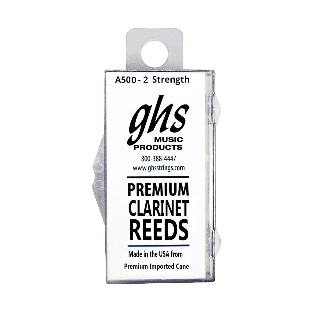 GHS Clarinet Reeds 2.0 A500