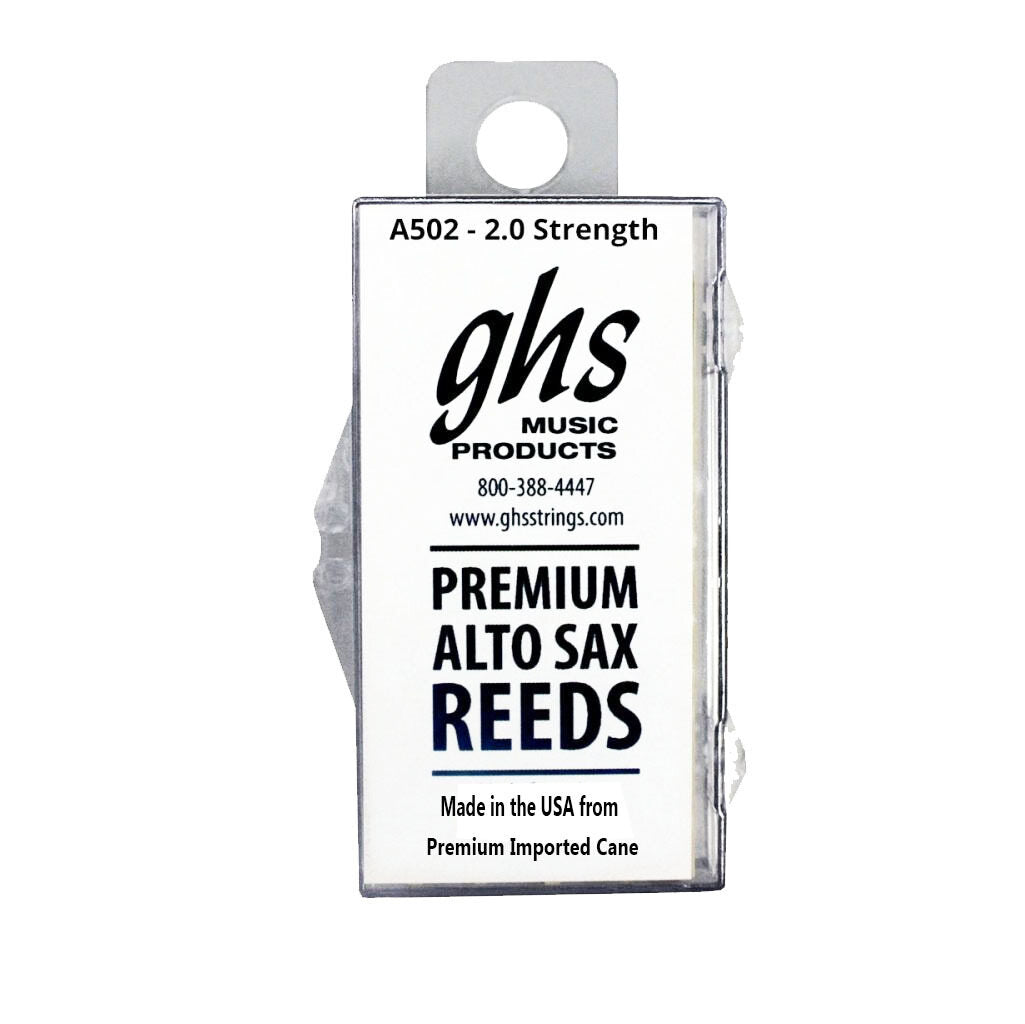 GHS 2.0 Alto Saxophone Reeds Pack A502