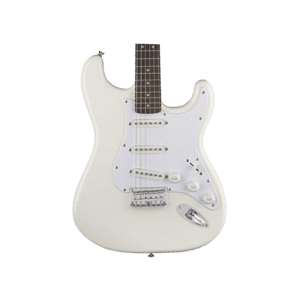 Barros Electric Guitar Strat Shape White BE-SSS-WH