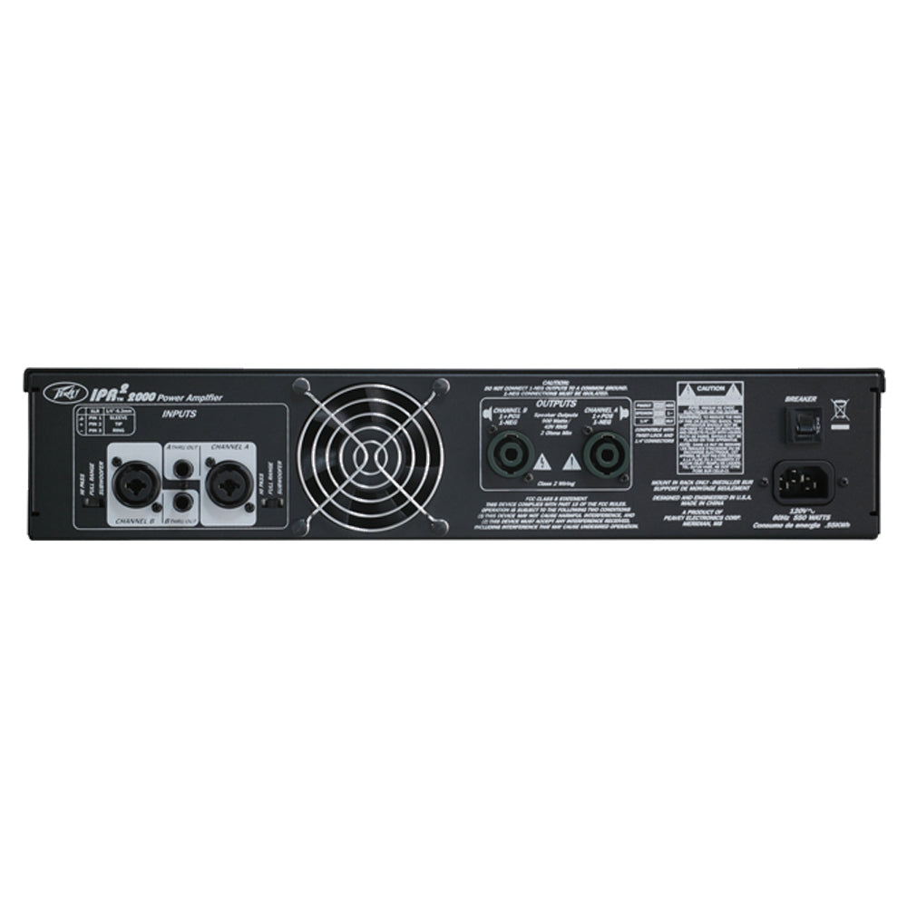 Peavey Lightweight Power Amplifier IPR2 2000