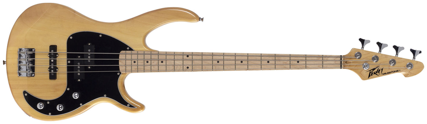 Peavey Milestone 4 Bass Guitar (Natural)