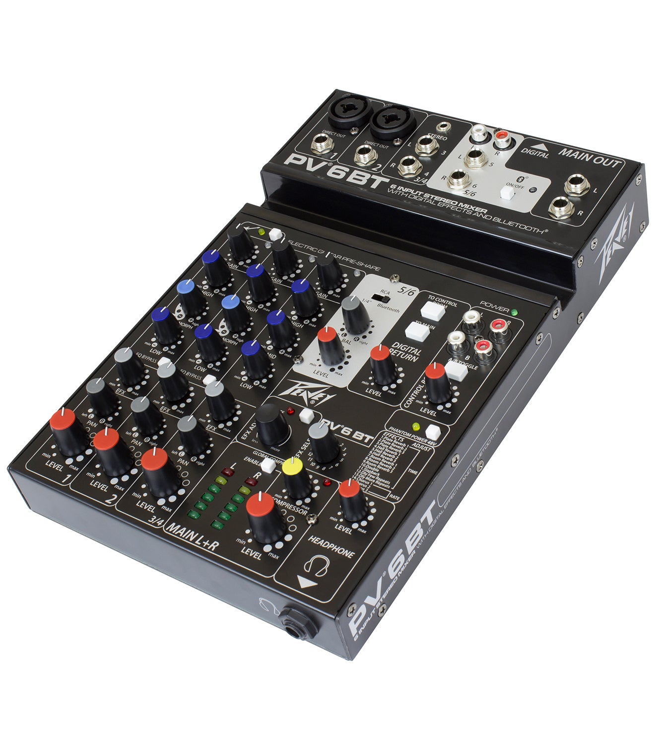 Peavey Analog Input Mixer PV6-BT
