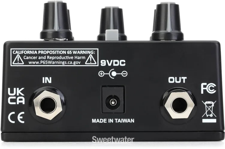 Peavey Bandit-Supreme Teal Stripe Preamp Pedal