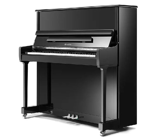 Ritmüller Acoustic Upright Piano - RS122 Ebony Polish