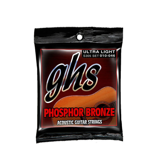 GHS Acoustic Guitar Strings S305