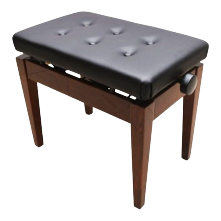 A107 Piano Bench Walnut Polish S480BZ2