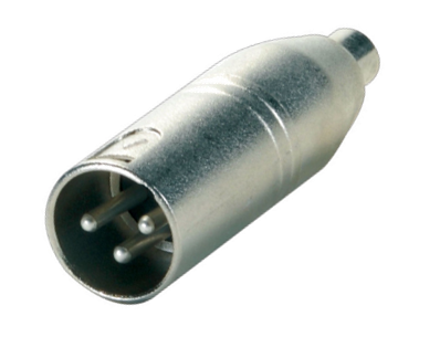 Tecnix Female Silver Chassis Adapter TAD-XLR-M-RF