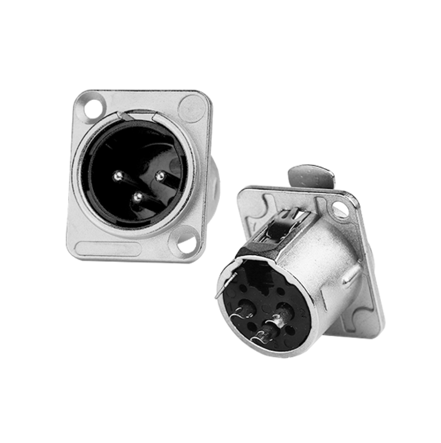 Female Speakon Connector Chassis Mount 4 Pole TCON-SF-CH