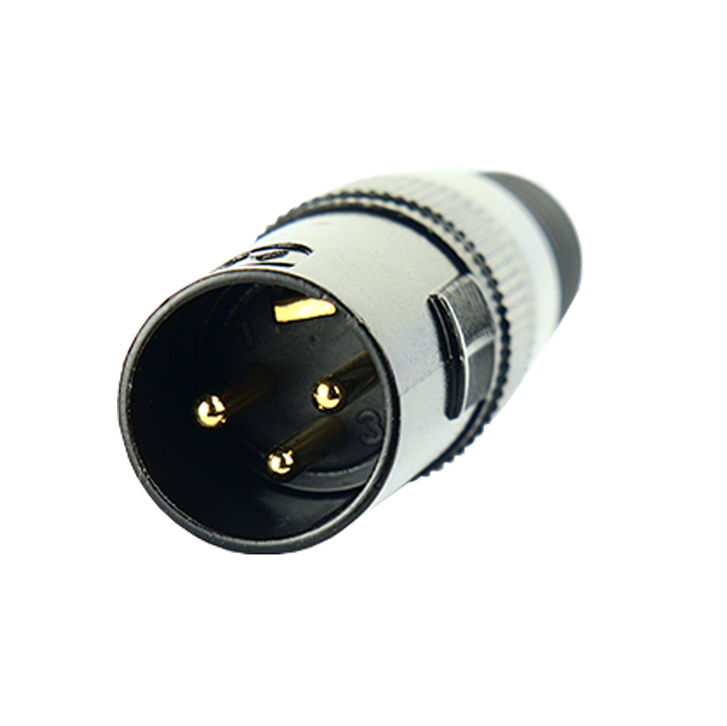 Tecnix Female 3-Pin XLR Connector Black Chassis TCONB-XLR-F