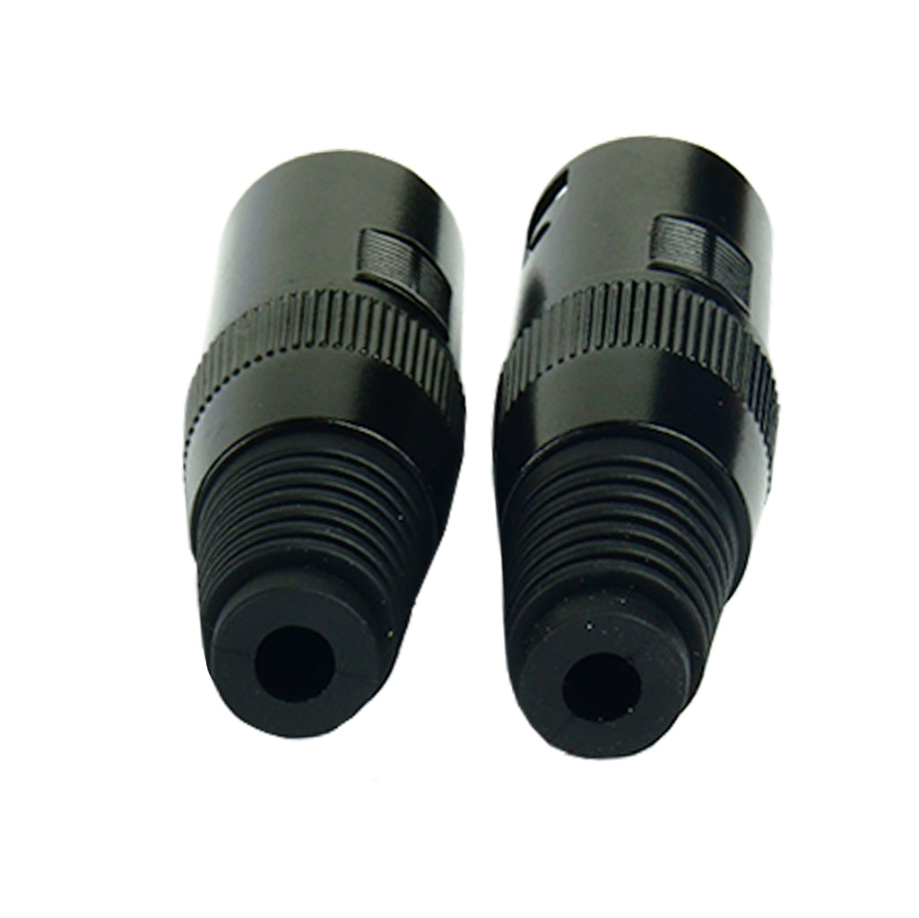 Tecnix Female 3-Pin XLR Connector Black Chassis TCONB-XLR-F