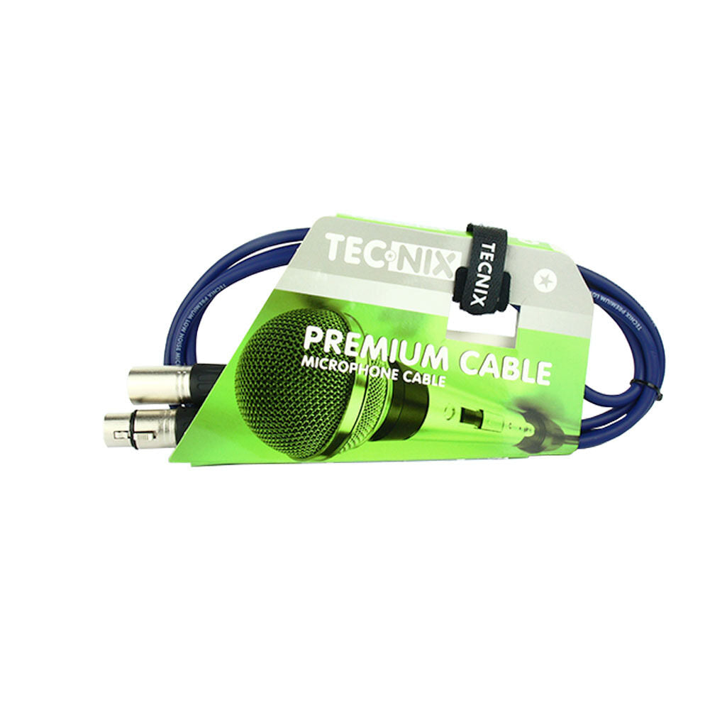 Tecnix XLR - XLR Mic Cable TMC-2M-BLU