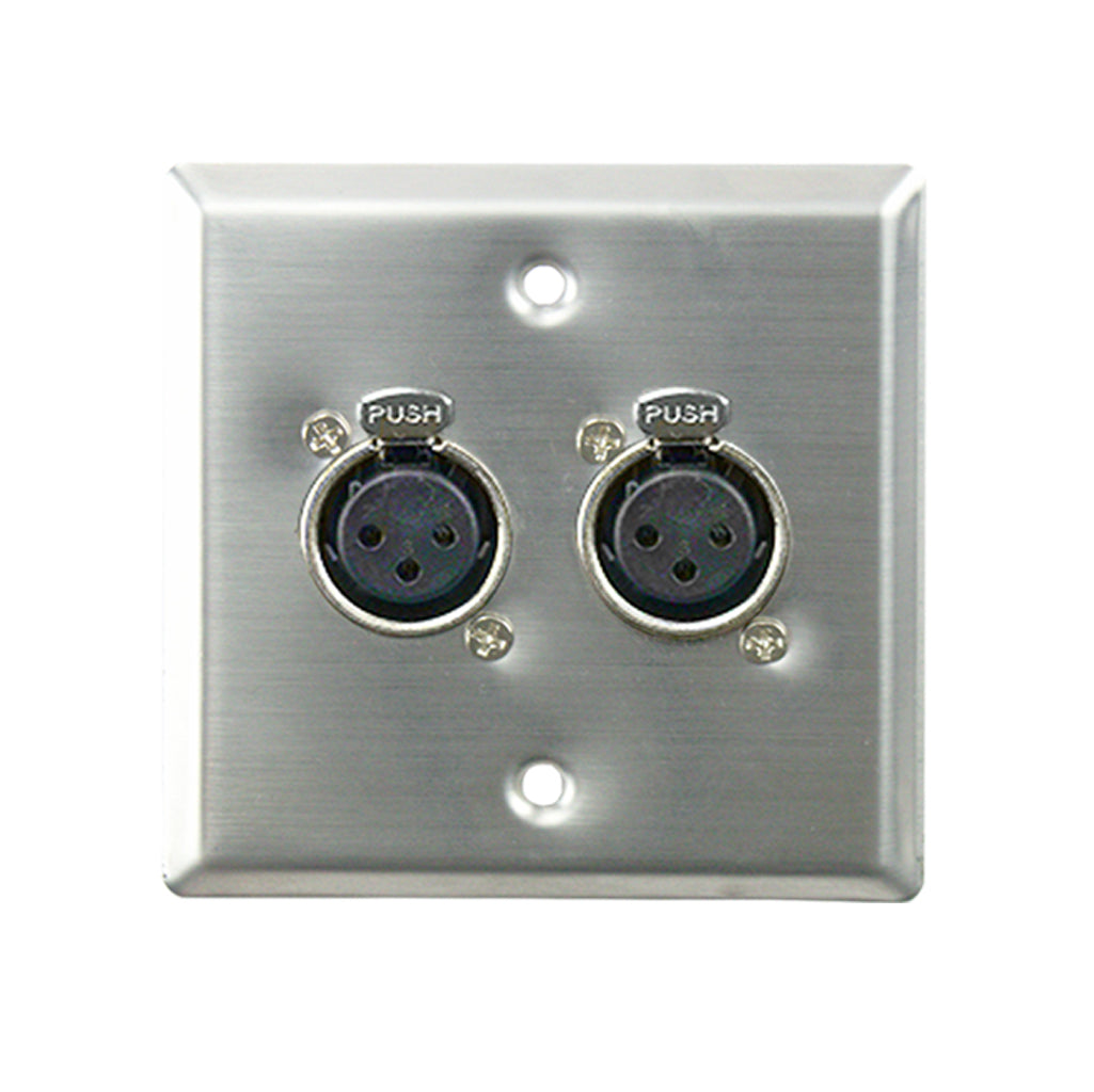 Tecnix Panel Box Wall Mount TPB-2XLRF-WM