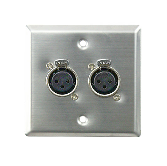 Tecnix Panel Box Wall Mount TPB-2XLRF-WM