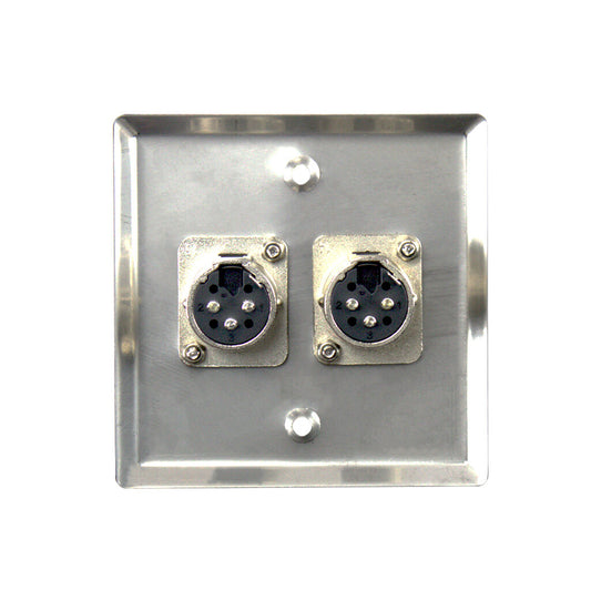 Tecnix Panel Box Wall Mount Close Lid TPB-2XLRM-2XLRF-CL