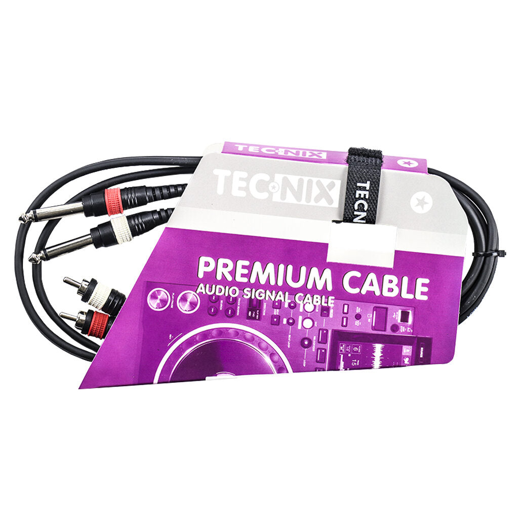 Tecnix Dual Mono Cable TS-2J-2RCA-1.5M