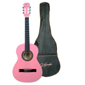 Vizuela Classical Guitar 34” 1/2 Size - VC1/2-PINK
