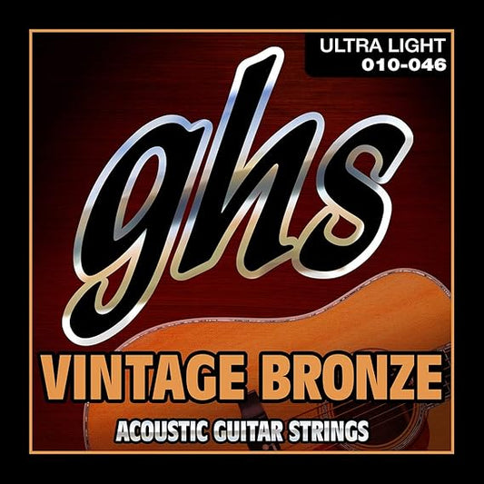 GHS Acoustic Guitar Strings VNUL