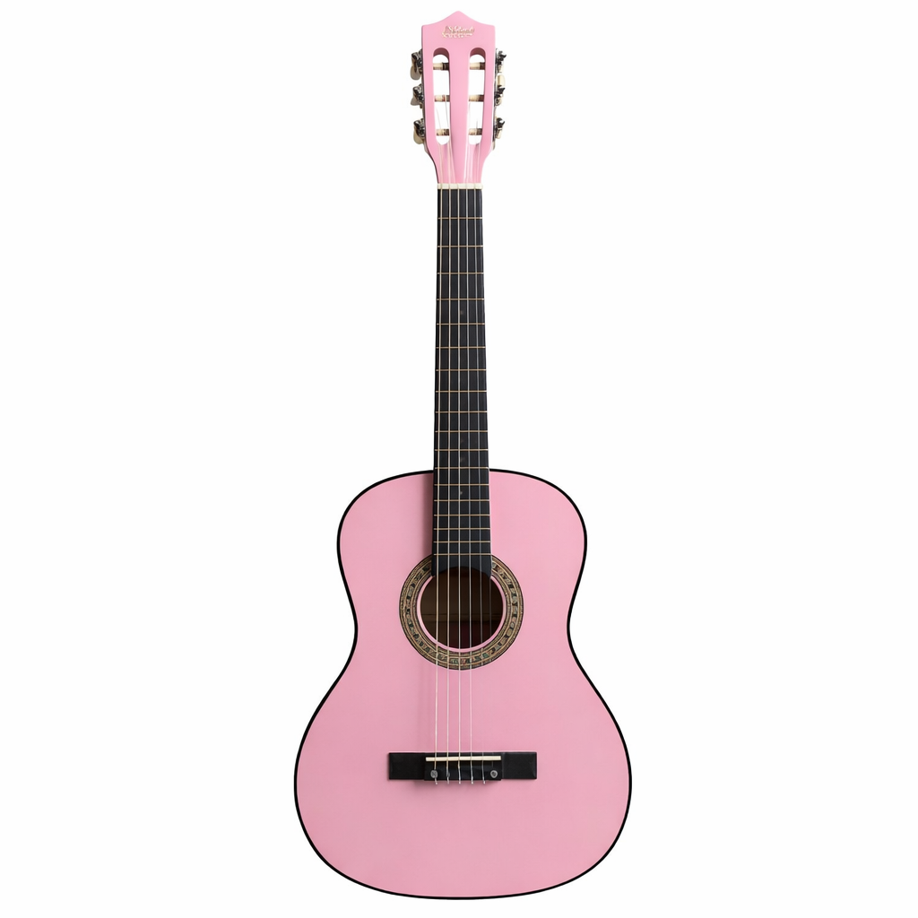 Vizuela Classical Guitar 34” 1/2 Size - VC1/2-PINK