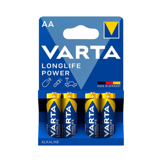 Varta Longlife AA (LR06) Alkaline Batteries