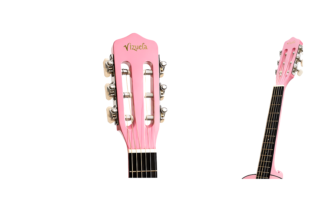 Vizuela Classical Guitar 34” 1/2 Size - VC1/2-PINK